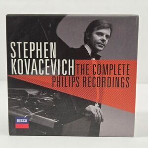 Stephen Kovacevich - Complete Philips Recordings 25 CD Decca VG+/NM